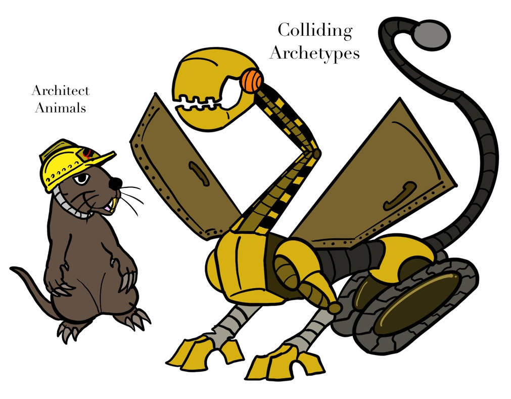 Architect Animals And Colliding Archetypes by Nectp on DeviantArt