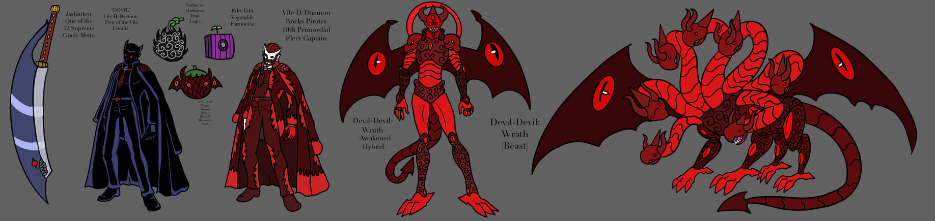 Vile D. Daemon- Rocks Pirates by Nectp on DeviantArt