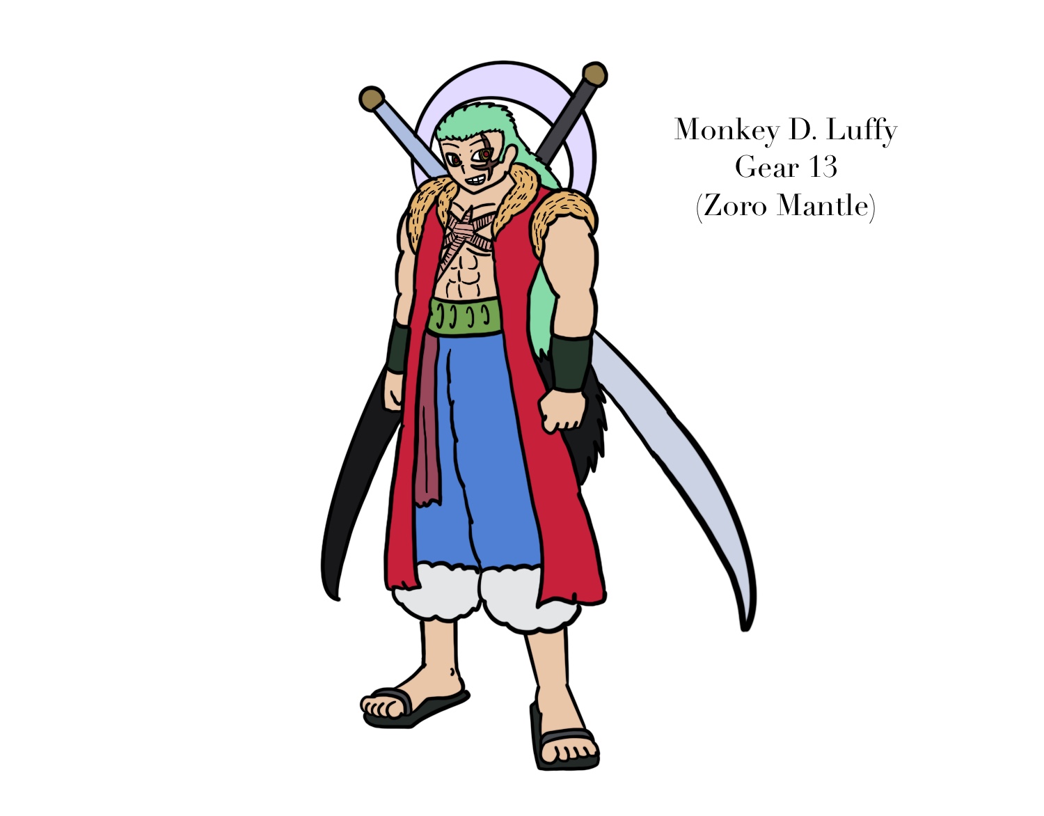 Zoro - Luffy being luffy