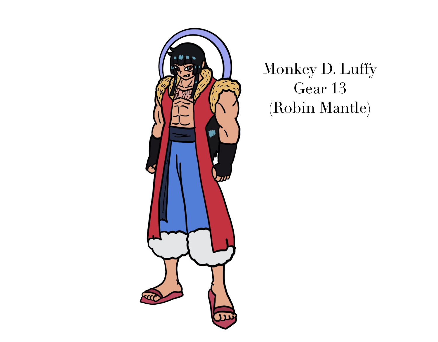 monkey d. luffy- straw hat captain by nectp on... Monkey D. Luffy- Robin Mantle by Nectp on DeviantArt