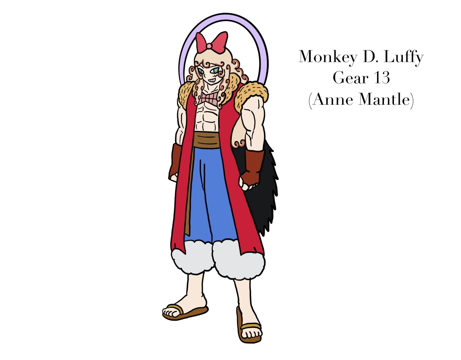 monkey d. luffy- straw hat captain by nectp on... Monkey D. Luffy- Anne Mantle by Nectp on DeviantArt
