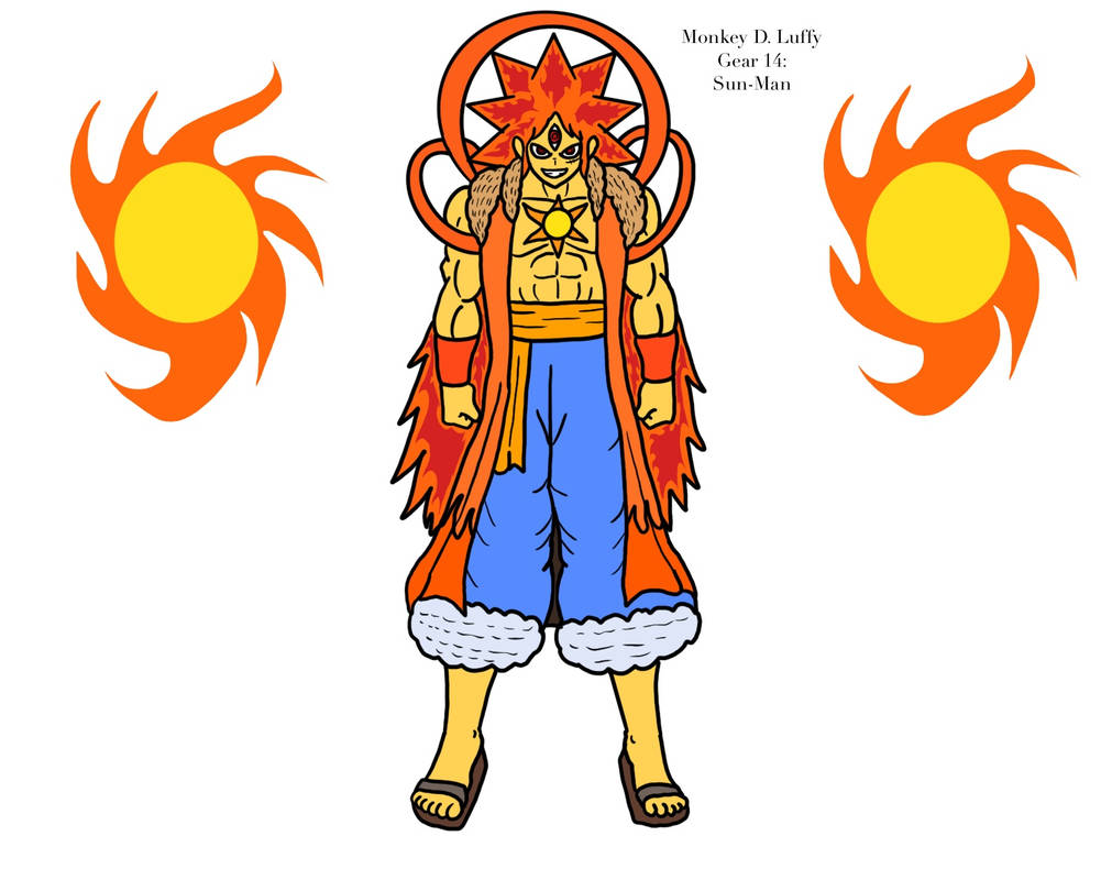monkey d. luffy- straw hat captain by nectp on... Monkey D. Luffy- Gear 14 by Nectp on DeviantArt