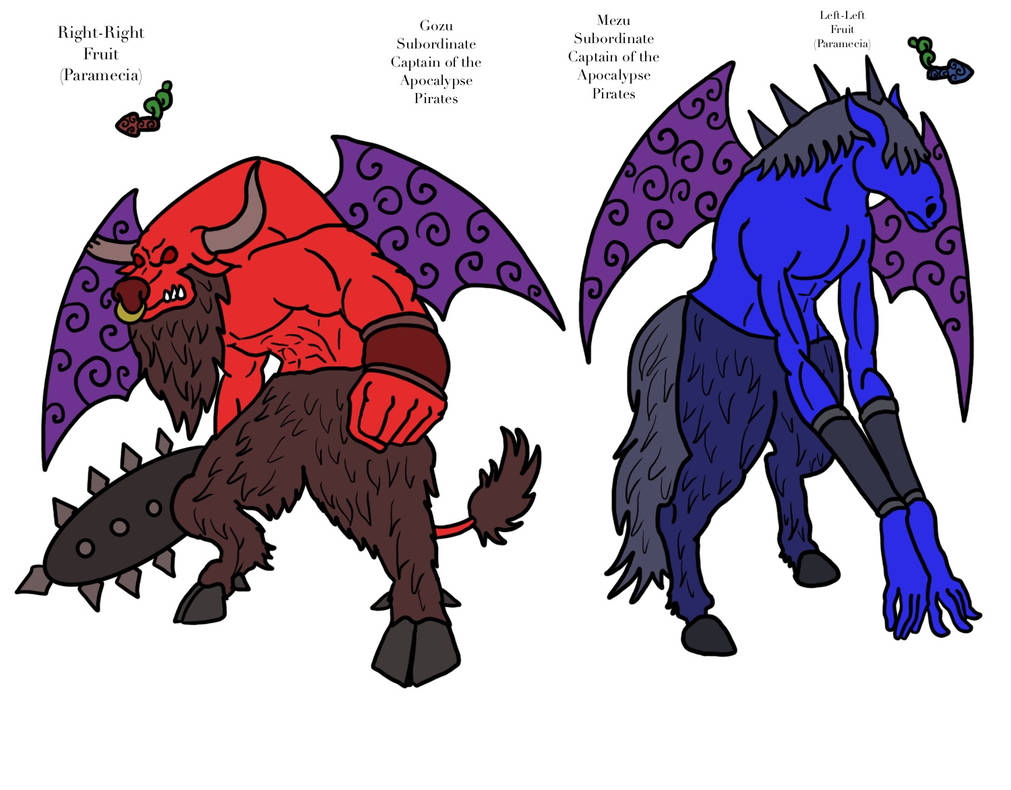 Gozu And Mezu Apocalypse Pirates By Nectp On DeviantArt gozu-and-mezu-apocalypse-pirates-by-nectp-on-deviantart