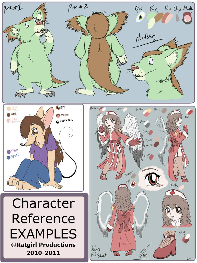 Basic Character Reference Photo Character Reference Sheet Commission Pricing by ratcabob on DeviantArt