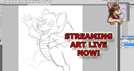 STREAM Charity Sketches and Raffle Art 4-11-16