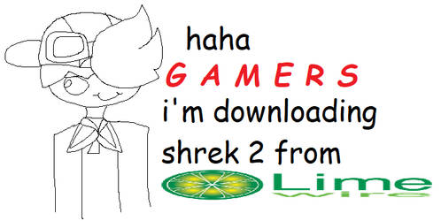 Gold Illegally Downloads Shrek 2 from Limewire