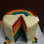 Real Rainbow Cake