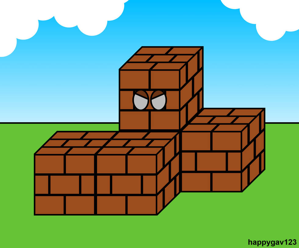 Pile of Totally Ordinary Brick Blocks by happygav123 on DeviantArt