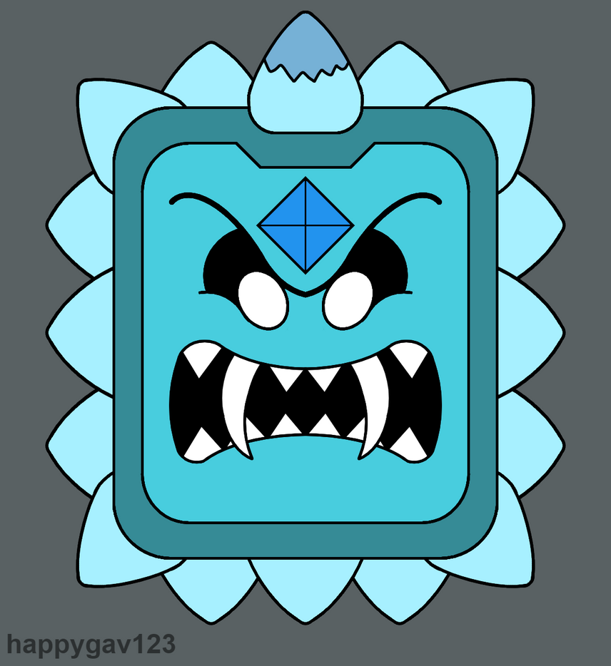 Ancient Thwomp by happygav123 on DeviantArt