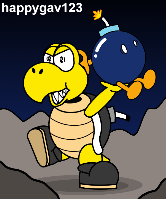 Koopa Shell Kick Gif Bombshell Koopa by happygav123 on DeviantArt