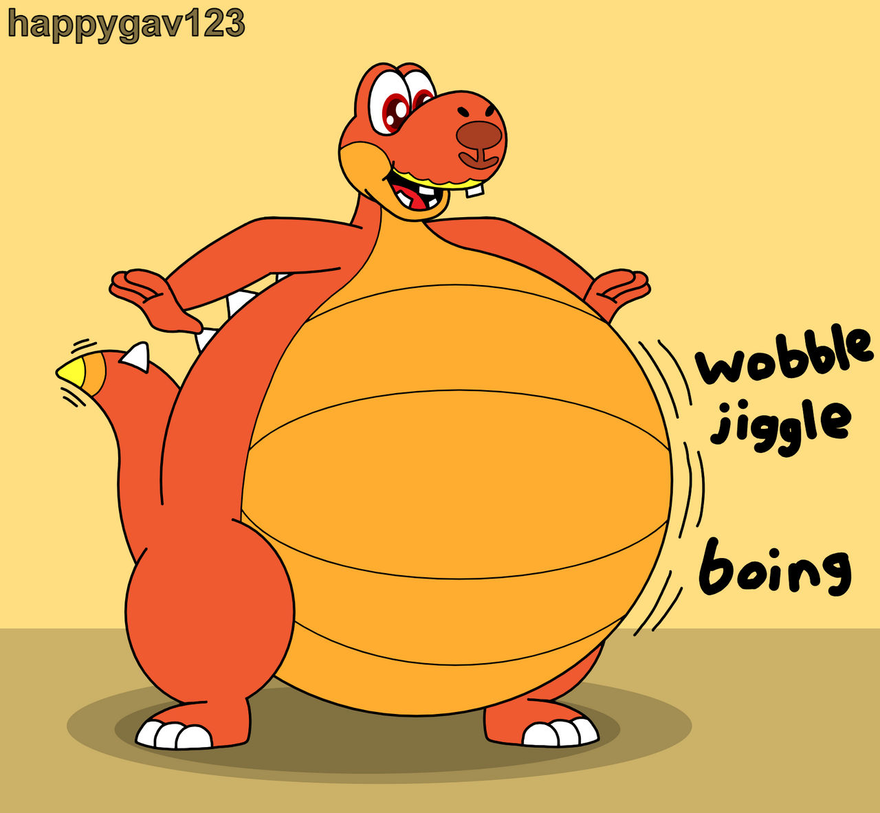 Wobbly n' Jiggly by happygav123 on DeviantArt