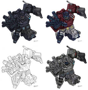 Optimus Prime Variations