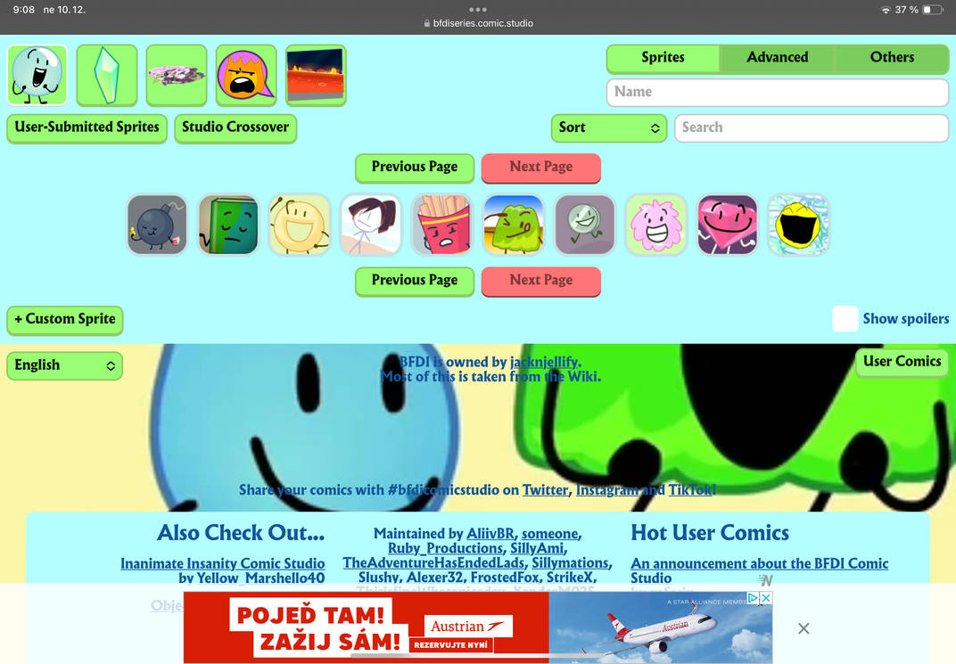 Bfdi Map Rc Bfdi comic deleted BFB, tpot and RC characters??? by TheShadowGirl18 on ...