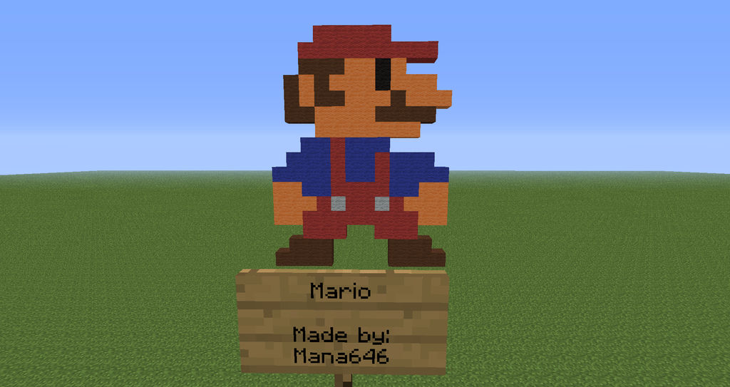 Invincible 8 Bit Mario 8-Bit Mario by Mana646 on DeviantArt