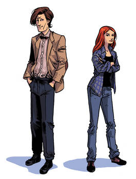 the new Doctor Who and Amy