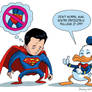 Superman and Donald Duck