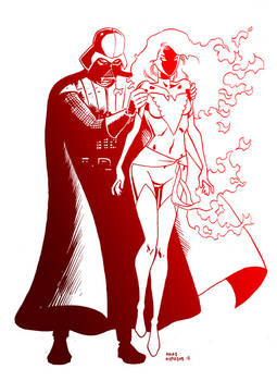 Darth Vader and Dark Phoenix