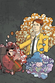 DIRK GENTLY salmon of doubt  #1 cover