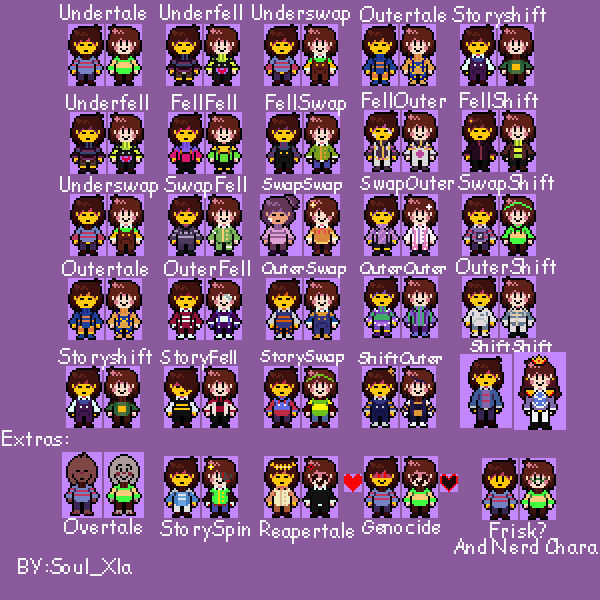 happy birthday Undertale as a gift, here is a char by chaosklaus on ...