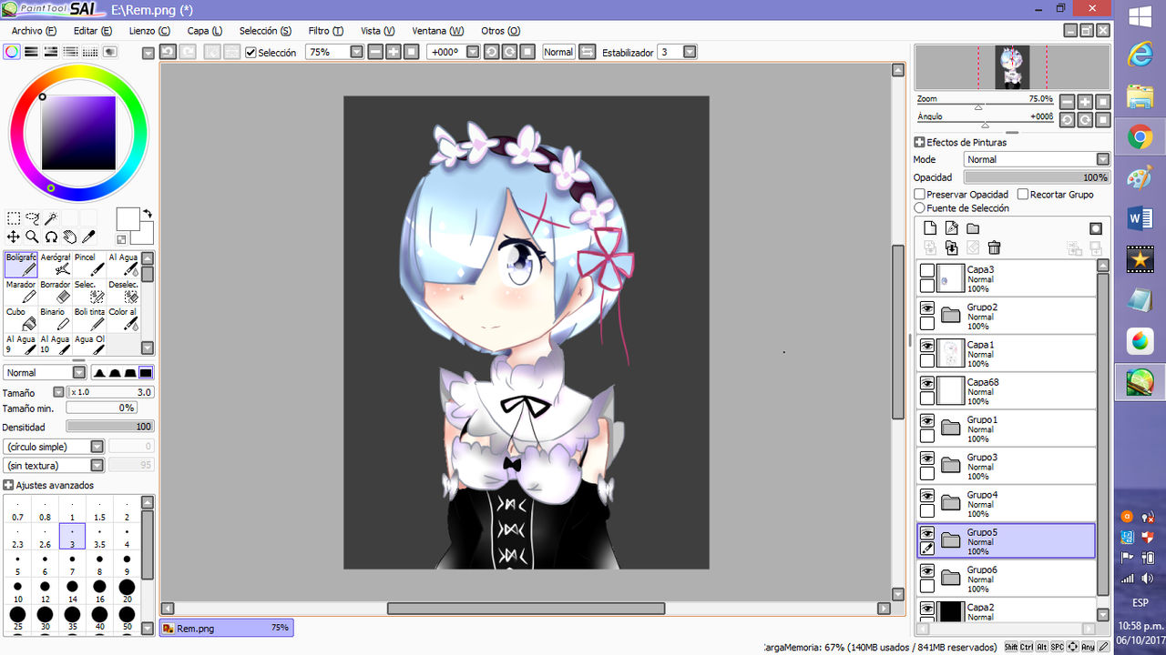 Deviantart Re Note REM re: zero Art Digital by 00NicoFy00 on DeviantArt