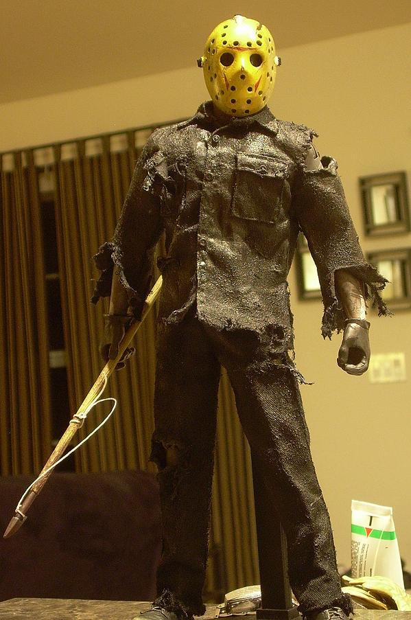1/6 Custom Jason Voorhees The Mask Friday the 13th for Action Figure
