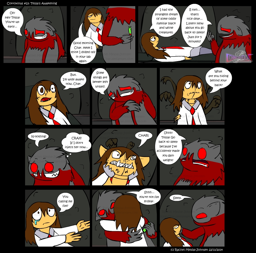 Corroxious: # 23 Tessa's Awakening