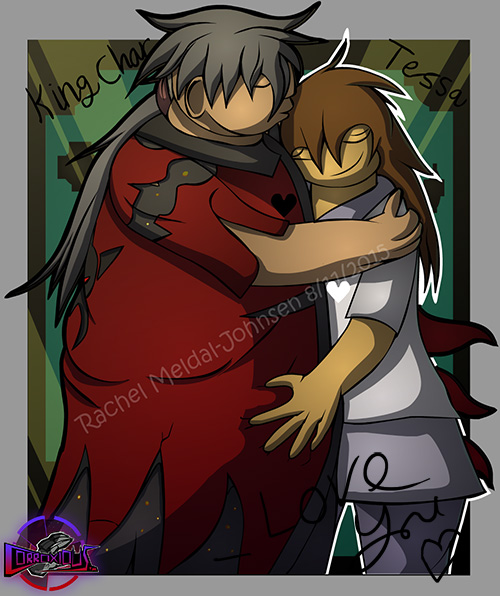 Human King Char and Tessa