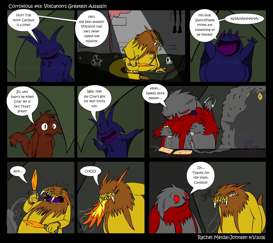 Corroxious: #43 Volcanon's Greatest Assassin