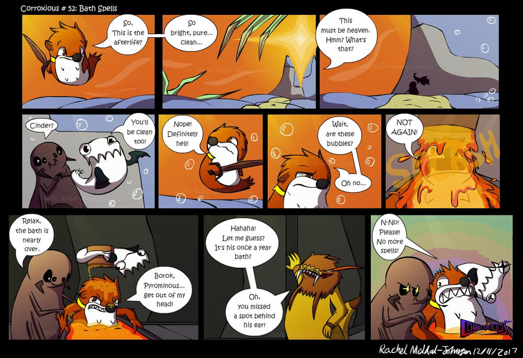 Corroxious #52: Bath Spells