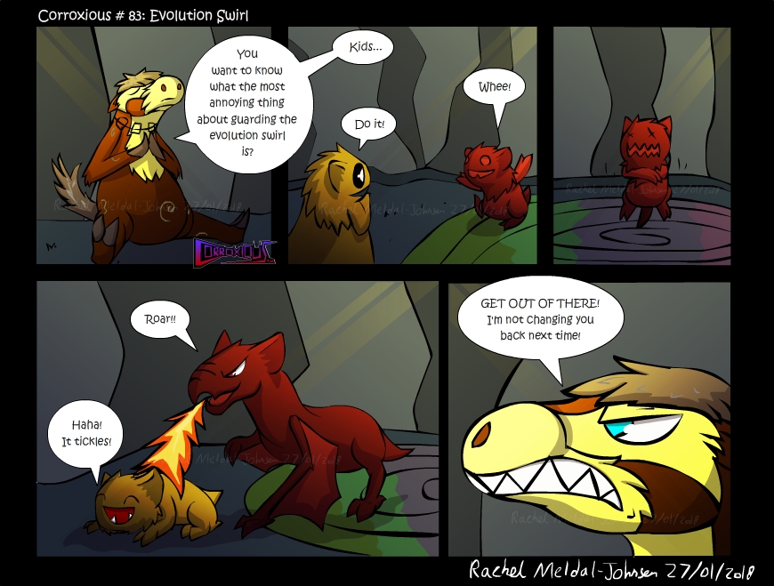 Corroxious #83: Evolution Swirl