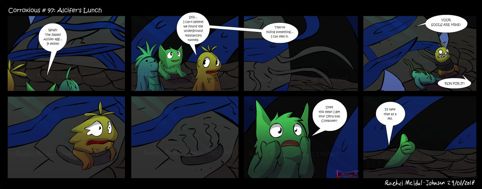 Corroxious #97: Alcifer's Lunch