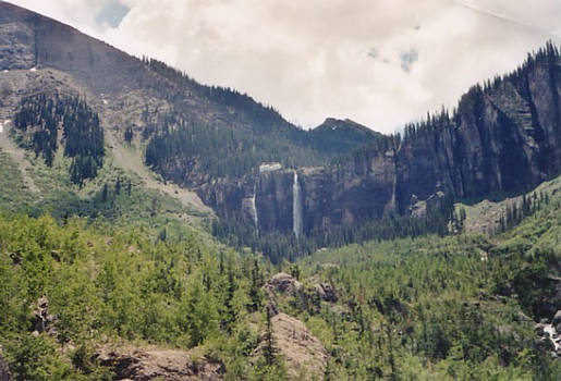 Telluride Waterfall Art Photo