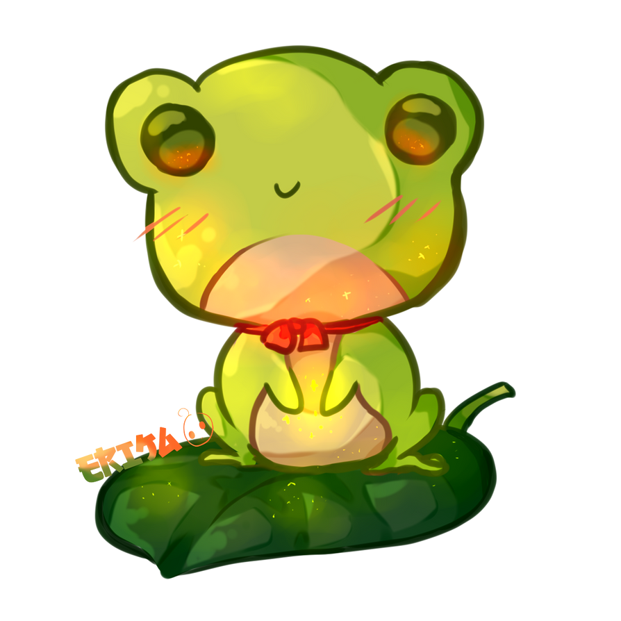 wallpapers Chibi Kawaii Frog Cute kawaii frog by dessineka on deviantart