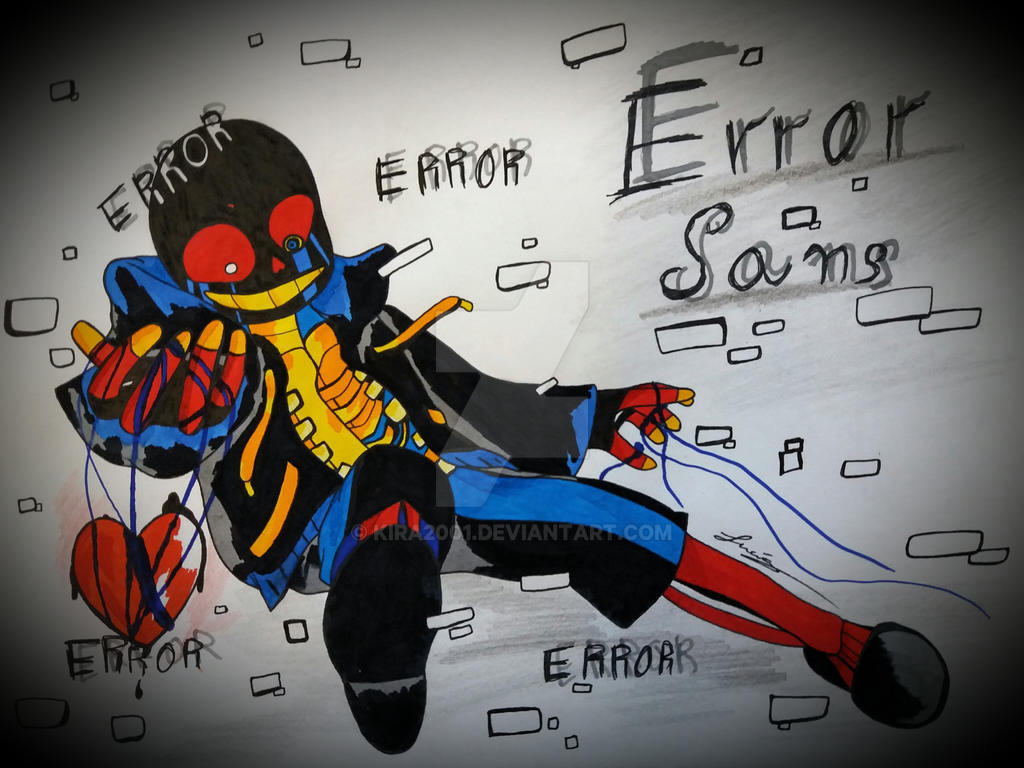 Error Sans Deviantart Error Sans by kira2001 on DeviantArt