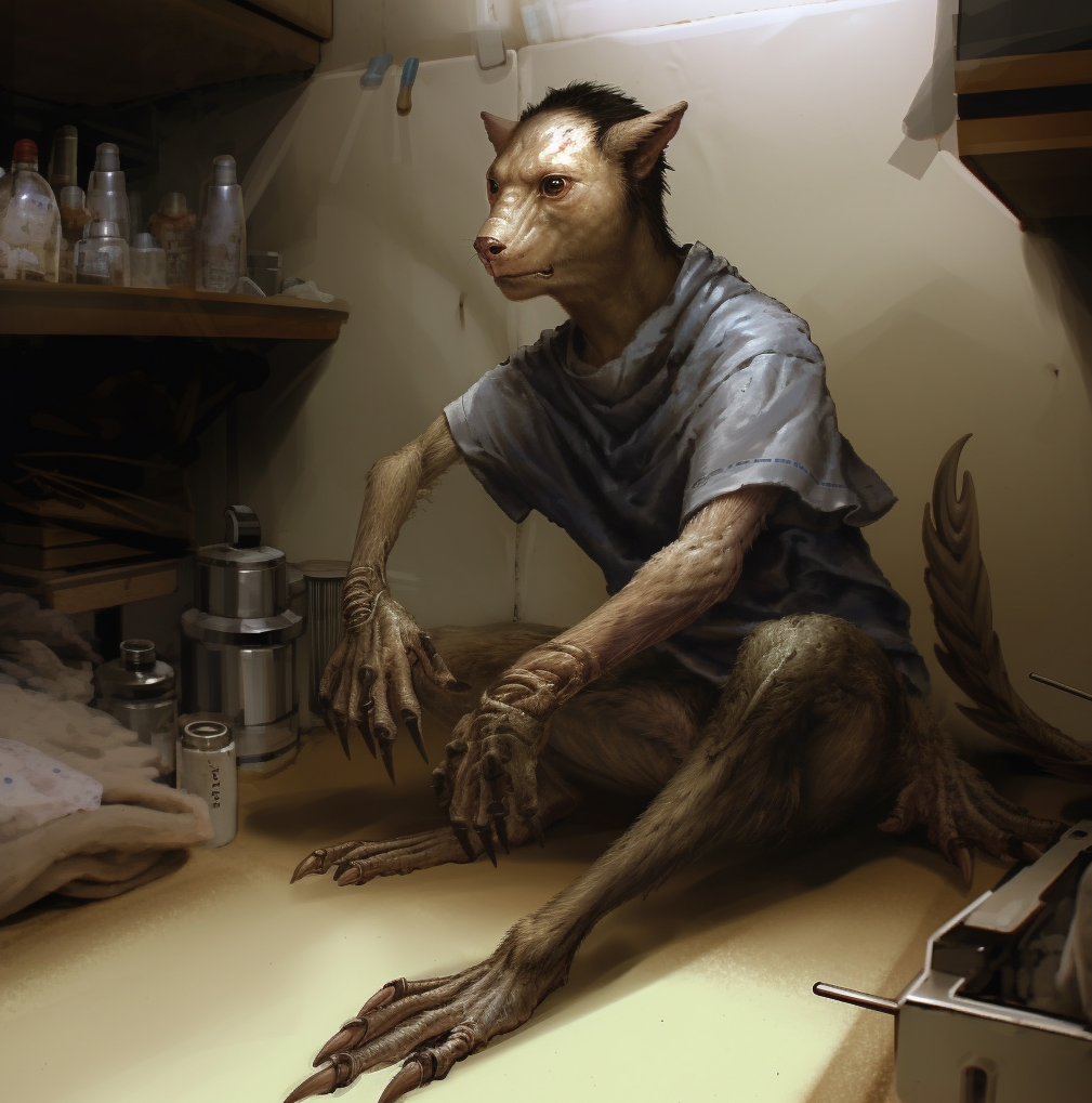 Mutant Humanoid Rats Mutated rat by Okara-inu on DeviantArt
