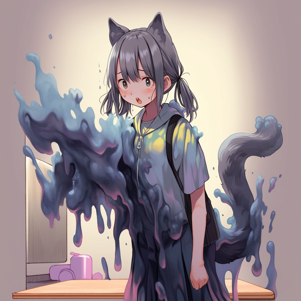 Cat TF With Slime By Okara inu On DeviantArt cat-tf-with-slime-by-okara-inu-on-deviantart