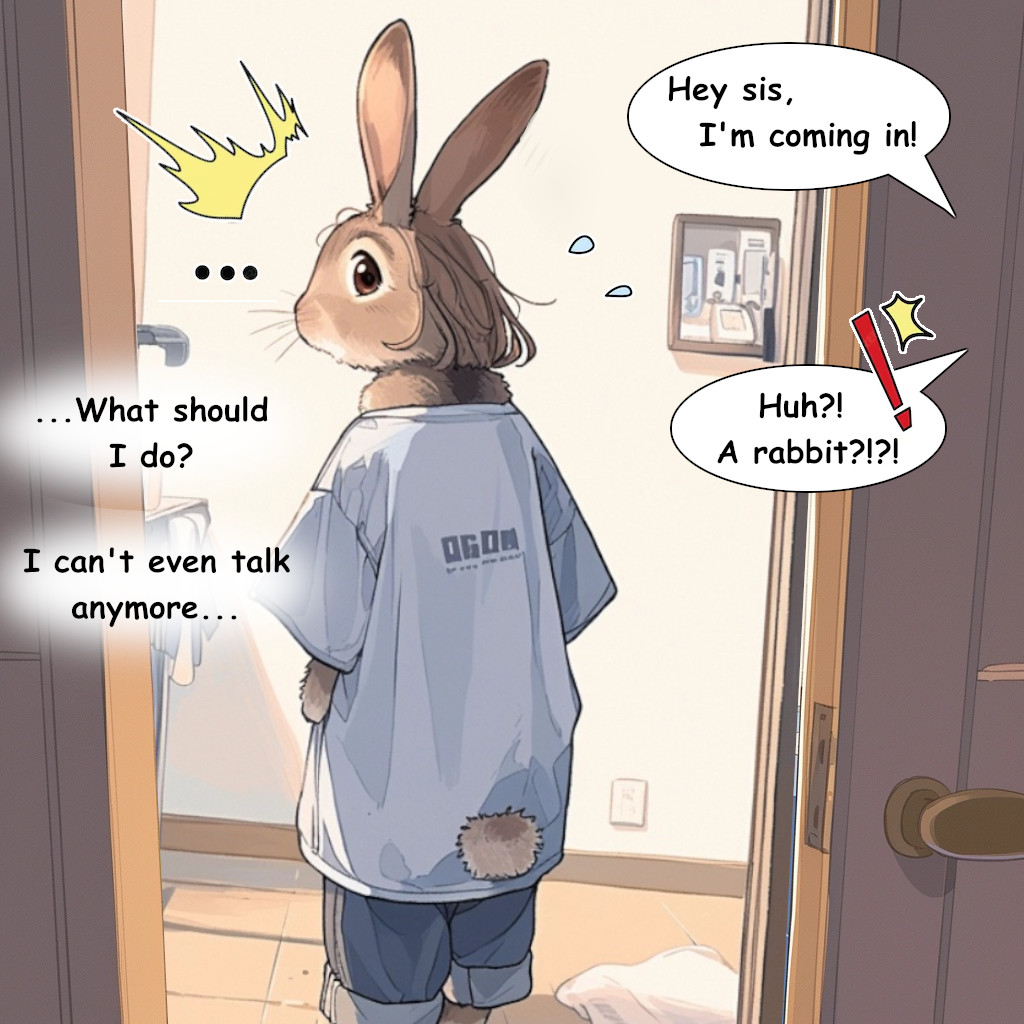 Sneaky rabbit TF 3/3 by Okara-inu on DeviantArt
