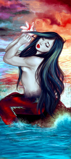 Warm Sky, Sweet Mermaid. by mapthejazz Warm Sky, Sweet Mermaid. by mapthejazz