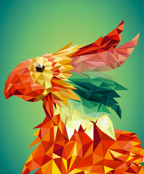 Chocobo: Low Poly