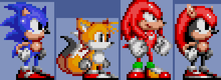 Sonic's Sprite Improvements (Tails Update) [Sonic the Hedgehog