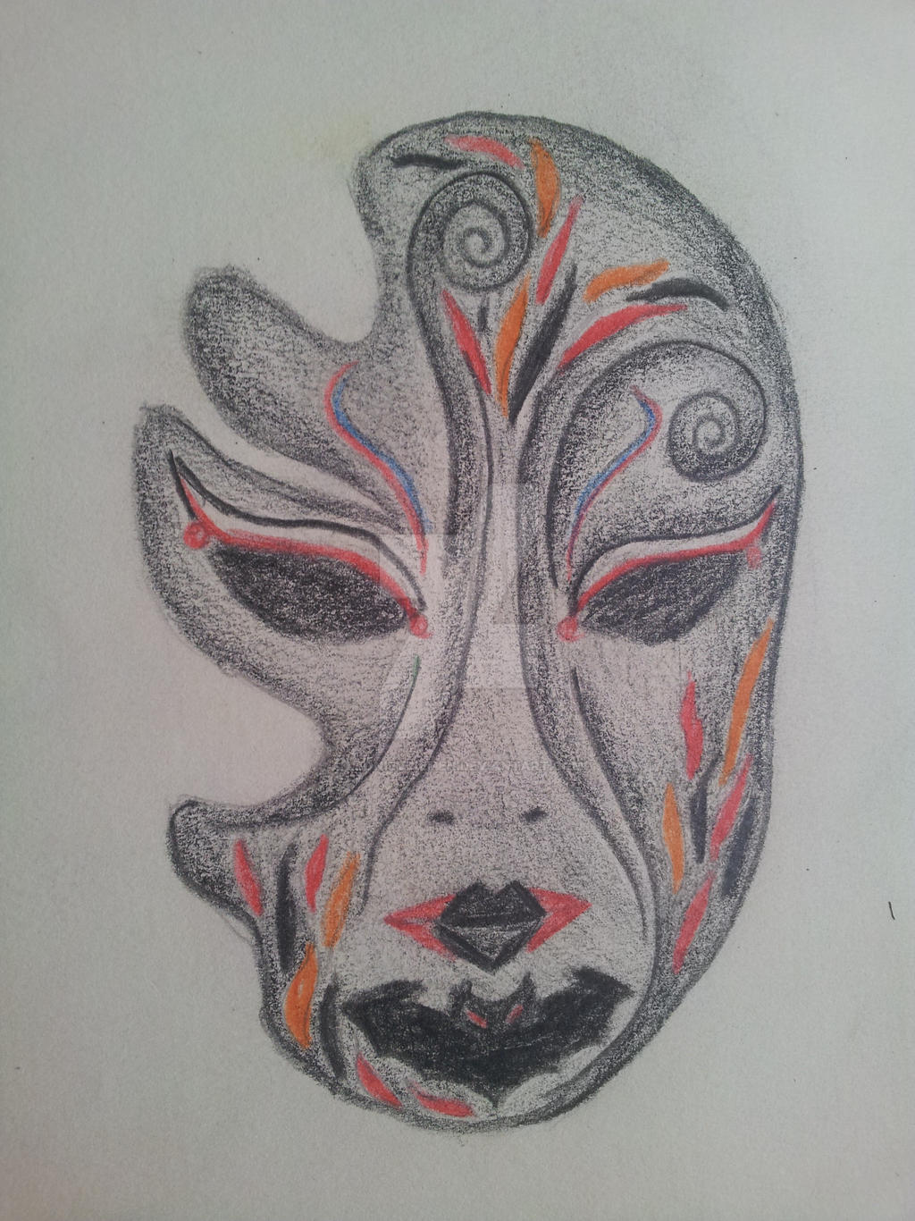 angry mask by Leonievdiemen on DeviantArt