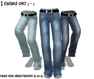 MMD Textured pants DL