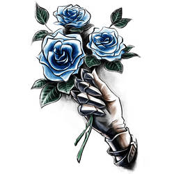 Blue Roses