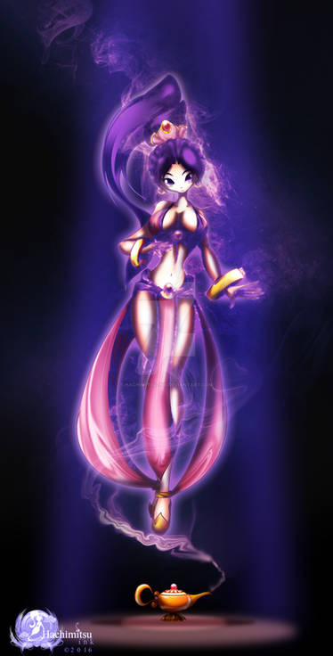 Human Form of a Female Genie by SoulEaterFanatic3203 on DeviantArt