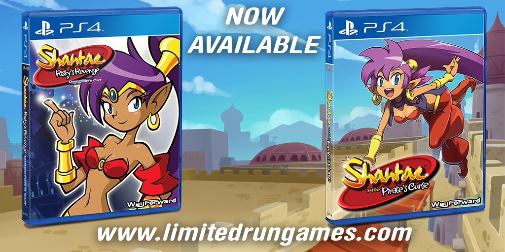 Shantae physical copies