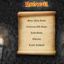 Redwall Adventures - Main Menu