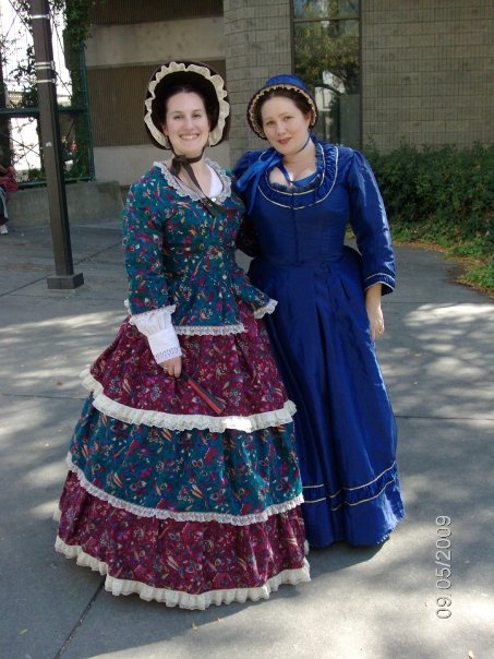 Victorian dress and gown