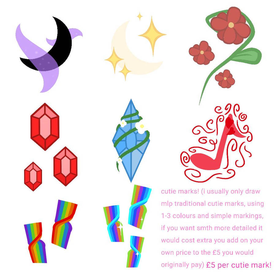 Shell Cutie Mark Cutie mark examples(i also do cutie marks) by anonymous2636 on DeviantArt