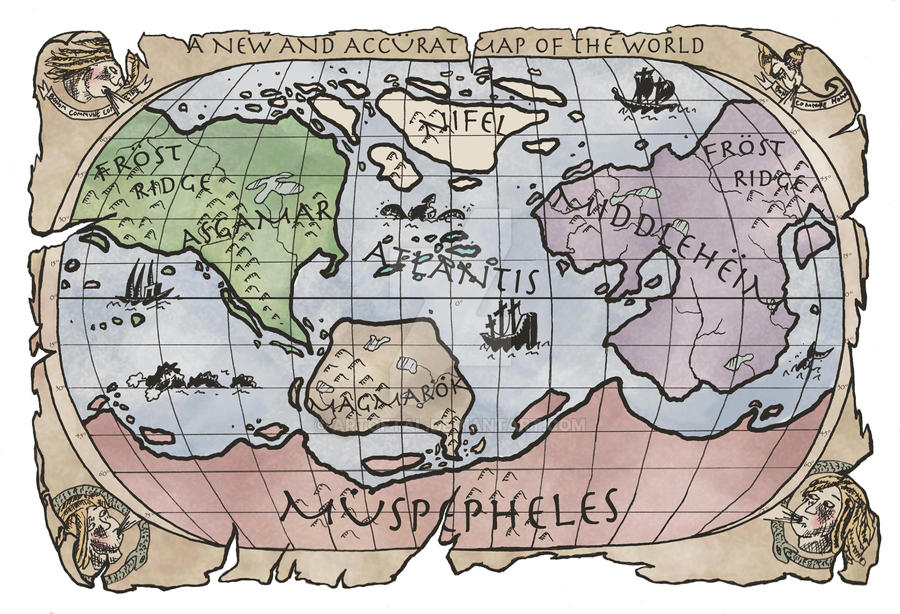 Map by artoftal on DeviantArt