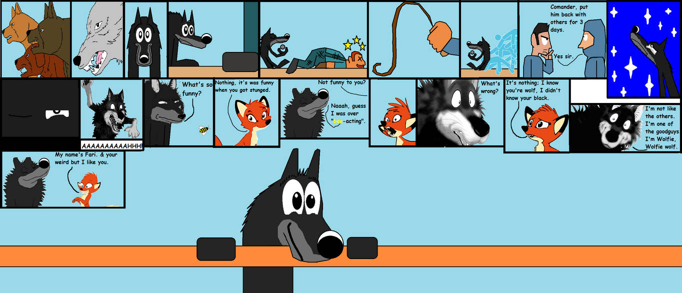 Wolfie 2 part 3 Fox Friend by AUBREY1144 on DeviantArt